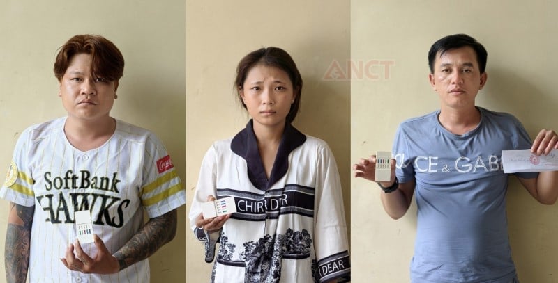 Bắt quả tang 9 con nghiện đang “phê” hàng đá -1